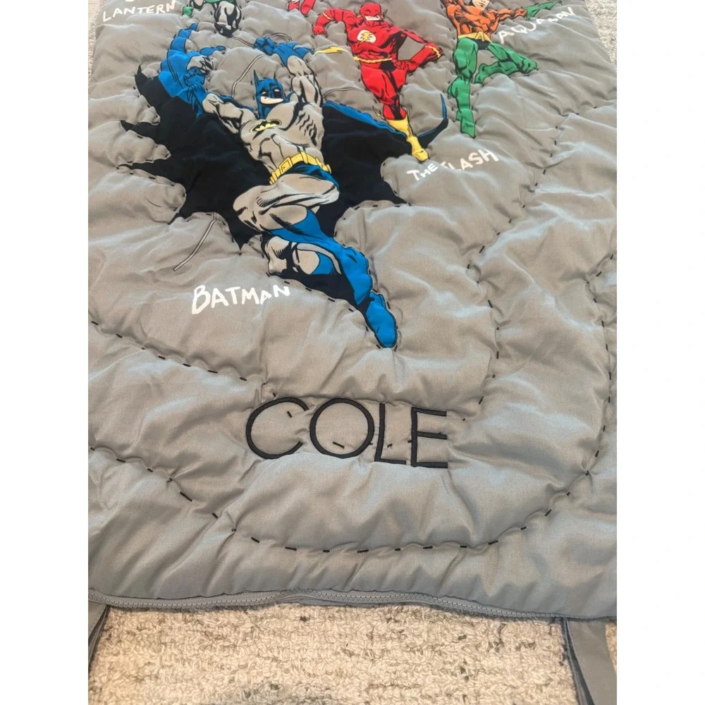 Pottery Barn kids DC Batman sleeping bag COLE